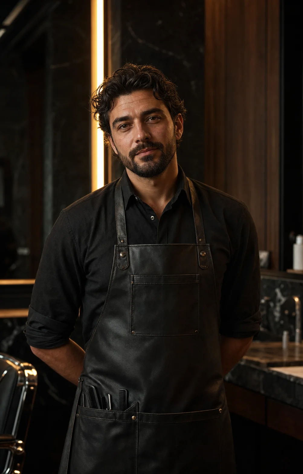 Luca Moretti, Barbier bei Maison Barbier Zürich